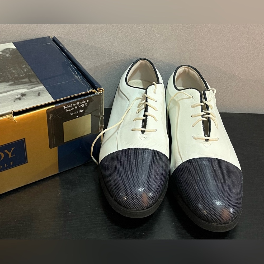 FootJoy Europa Blue & White Women’s Golf Shoes